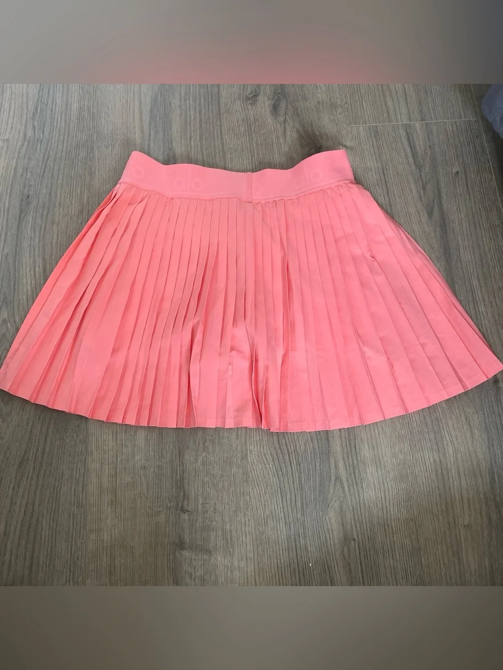 ALO Yoga Pink Pleated Athletic Skort